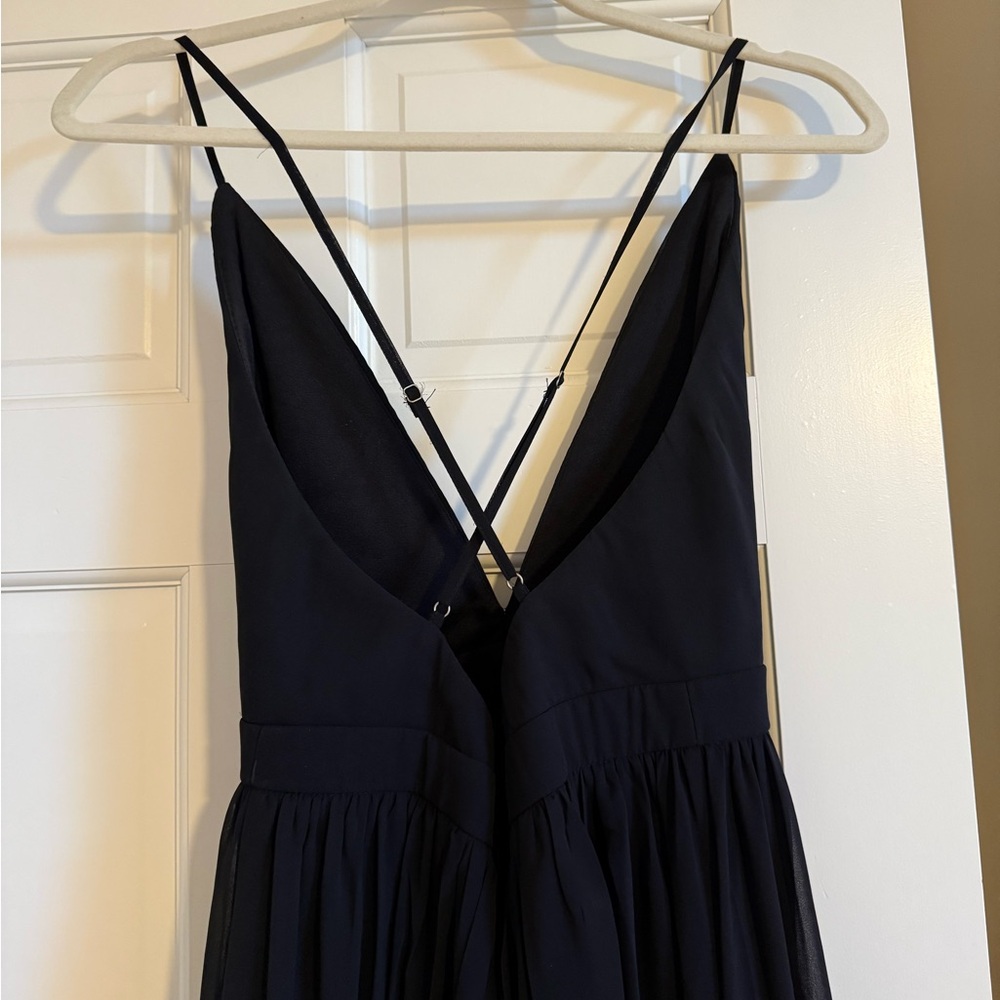 Lulu's Elegant Black Backless Maxi Dress - Picture 5 of 6